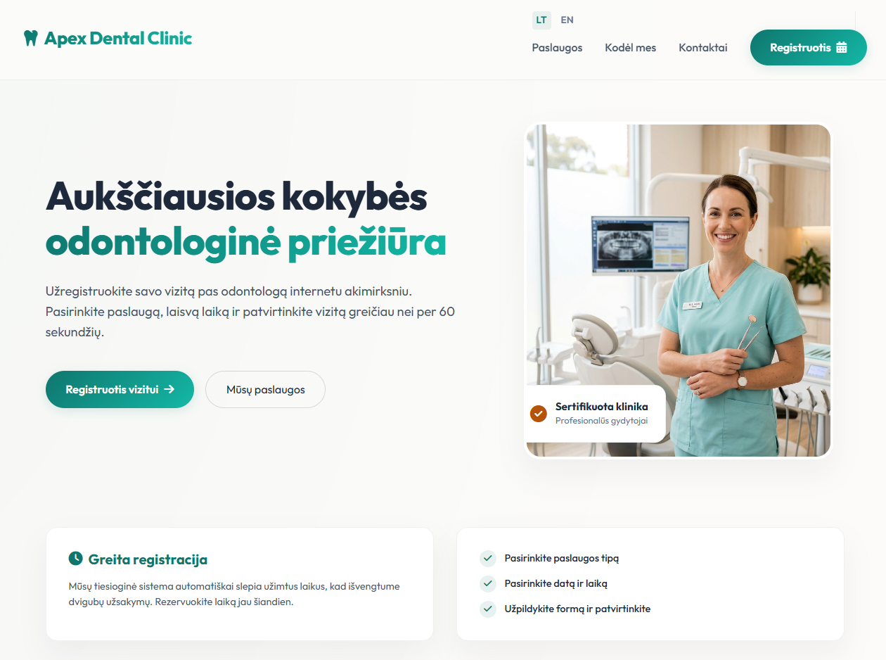 Odontologinė priežiūra