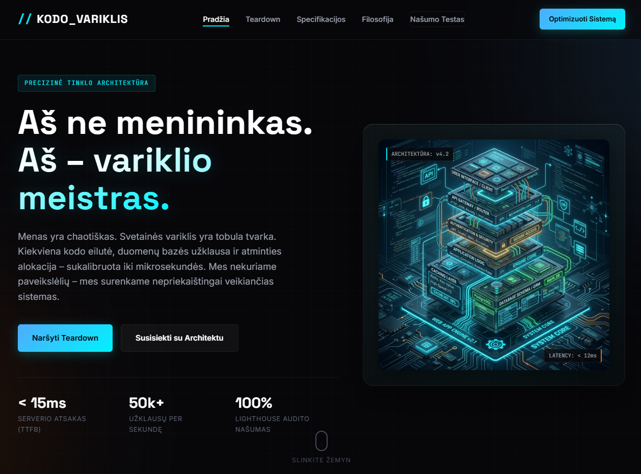 Variklio meistras