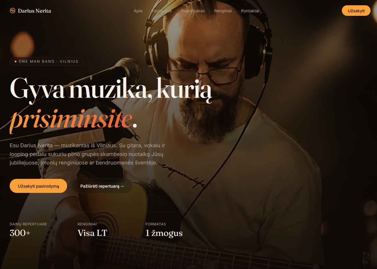 Muzikanto svetainė